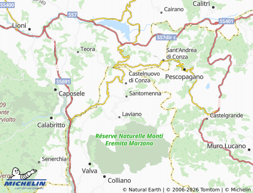 Mapa MICHELIN Santomenna - ViaMichelin
