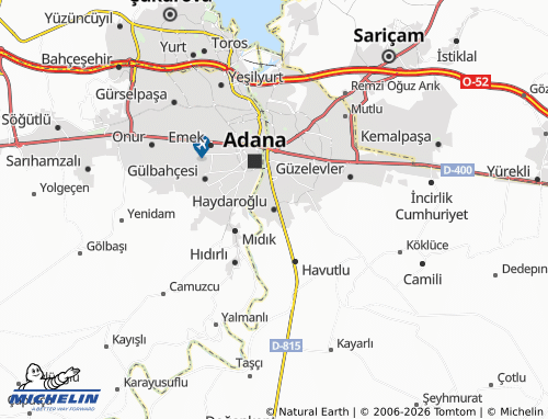 MICHELIN Haydaroğlu map - ViaMichelin