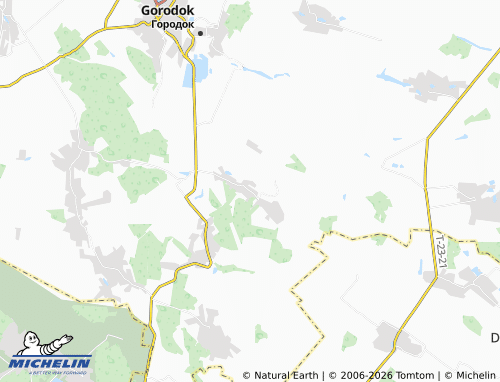 MICHELIN Stara Pisochna map - ViaMichelin