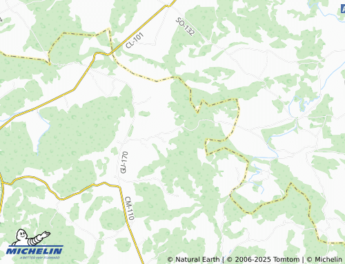 MICHELIN Sienes map - ViaMichelin