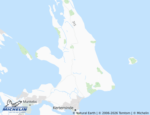 Mappa MICHELIN Dalby - ViaMichelin