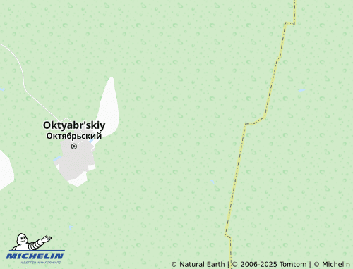 MICHELIN Nenast'ye map - ViaMichelin