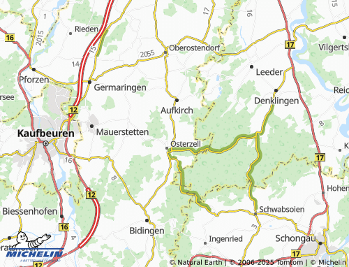 MICHELIN-Landkarte Frankenhofen - ViaMichelin