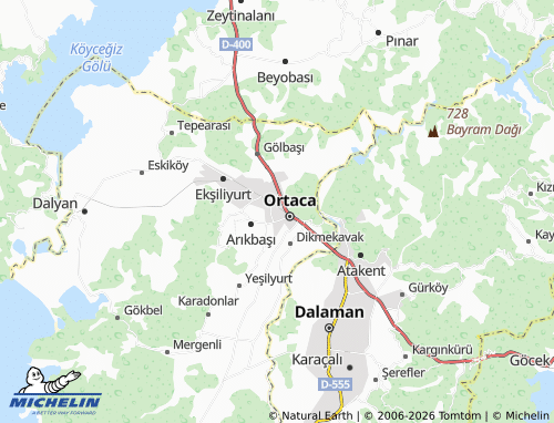 Mappa MICHELIN Terzialiler - ViaMichelin