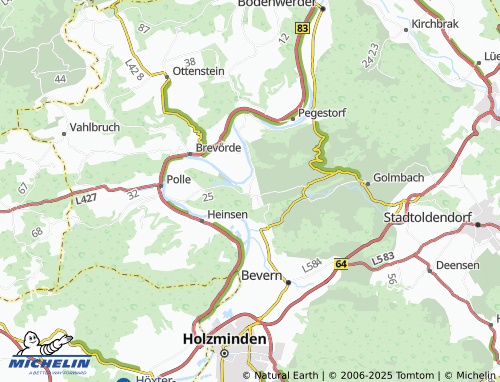 MICHELIN Reileifzen map - ViaMichelin