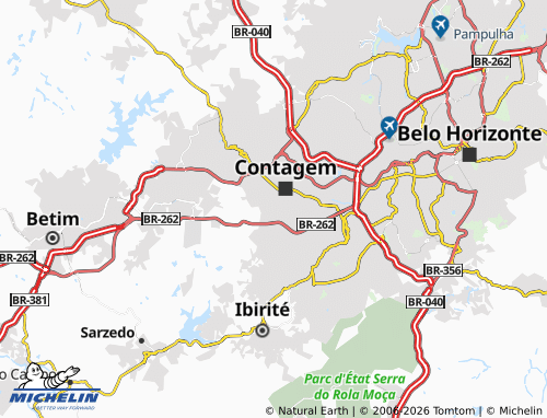 Mapa MICHELIN Novo Riacho - ViaMichelin