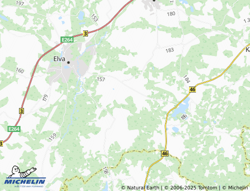 MICHELIN Enno map - ViaMichelin