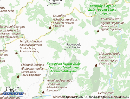 Carte MICHELIN Raptopoulo - ViaMichelin