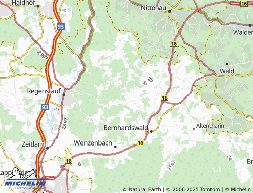 MICHELIN Kürn map - ViaMichelin