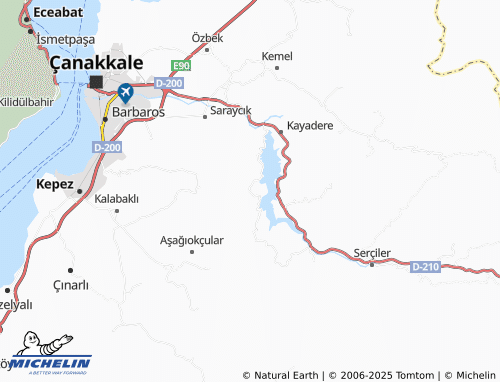 MICHELIN-Landkarte Belen - ViaMichelin