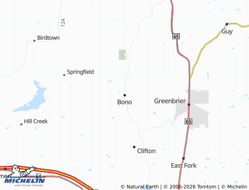 Mapa MICHELIN Bono - ViaMichelin