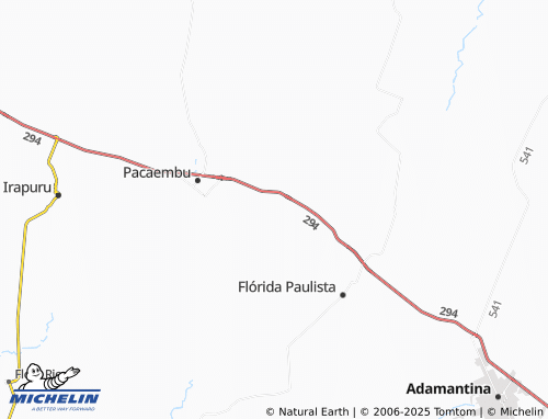 MICHELIN-Landkarte Atlântida - ViaMichelin