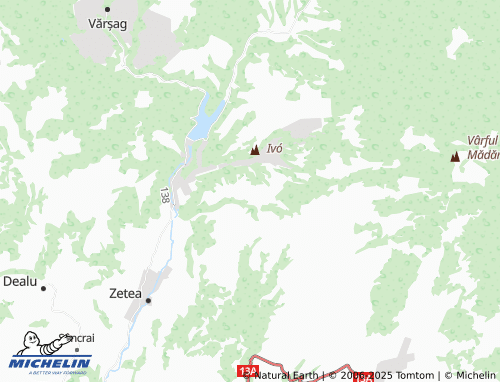 MICHELIN Deșag map - ViaMichelin