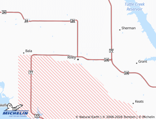 Mappa MICHELIN Riley - ViaMichelin