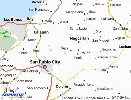 MICHELIN Antipolo map - ViaMichelin