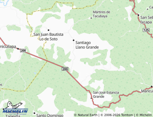 MICHELIN Arriba map - ViaMichelin