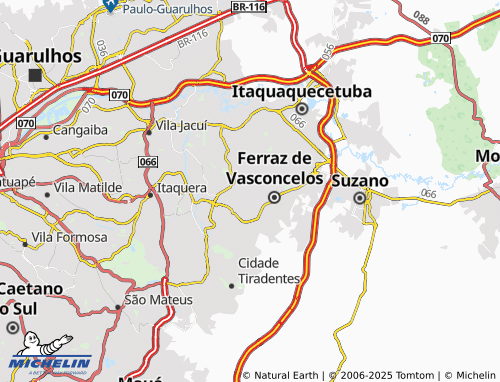 MICHELIN Jardim Angelina map - ViaMichelin