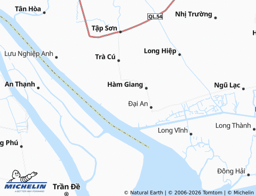 Kaart MICHELIN Hàm Tân - ViaMichelin