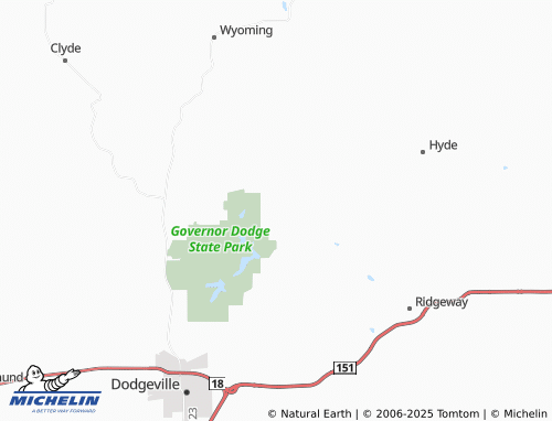 MICHELIN Pleasant Ridge map - ViaMichelin