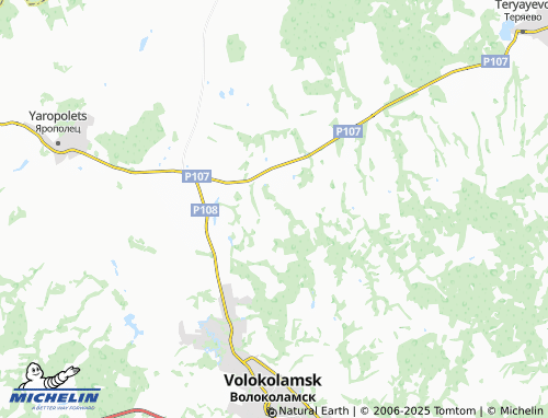 MICHELIN Pashkovo map - ViaMichelin