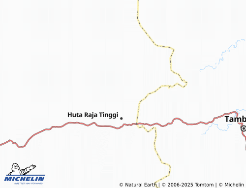 MICHELIN Ujung Batu III map - ViaMichelin