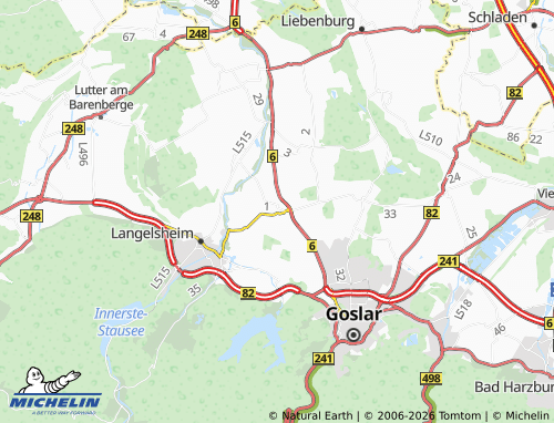 MICHELIN Jerstedt map - ViaMichelin
