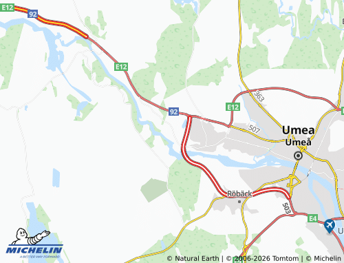 Carte MICHELIN Baggböle - ViaMichelin
