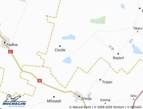 Mappa MICHELIN Chichinețu - ViaMichelin