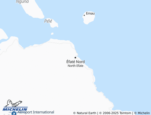 Kaart MICHELIN North Efate - ViaMichelin