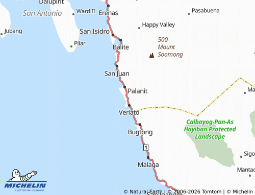 MICHELIN Mabuhay map - ViaMichelin