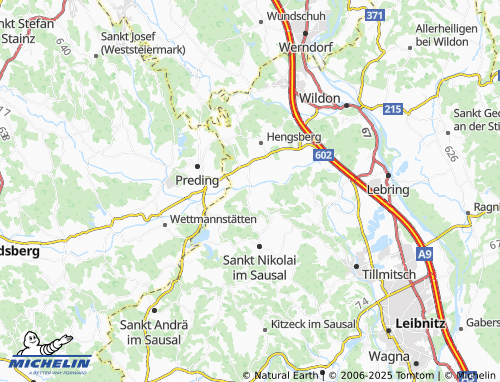 MICHELIN-Landkarte Grötsch - ViaMichelin