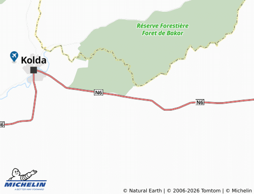 MICHELIN Mahon Bantanto map - ViaMichelin