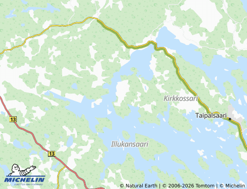 MICHELIN-Landkarte Vitsai - ViaMichelin