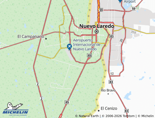 MICHELIN América map - ViaMichelin