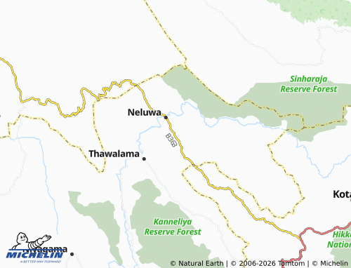 Carte MICHELIN Medagama - ViaMichelin