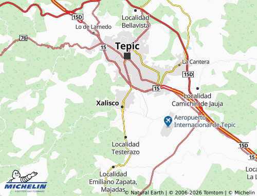 MICHELIN-Landkarte Sutsem Landerelas - ViaMichelin