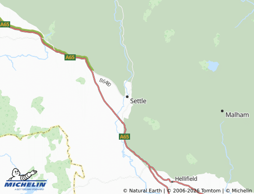 MICHELIN Settle map - ViaMichelin