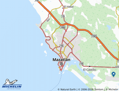 MICHELIN-Landkarte Playas del Infonavit - ViaMichelin