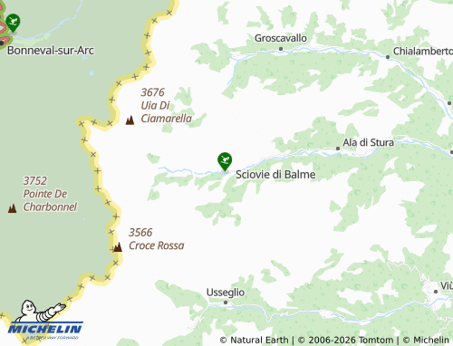 Kaart MICHELIN Balme - ViaMichelin