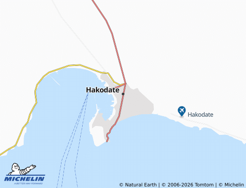 MICHELIN Hakodate map - ViaMichelin