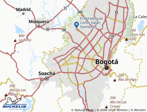 Carte MICHELIN Pío XII - ViaMichelin