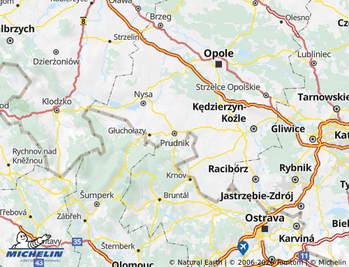Mapa MICHELIN Prudnicki - ViaMichelin