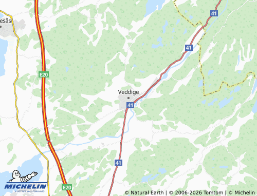 Mappa MICHELIN Veddige - ViaMichelin