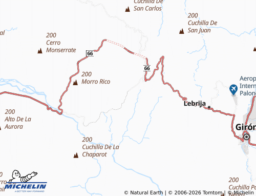 MICHELIN La Renta map - ViaMichelin
