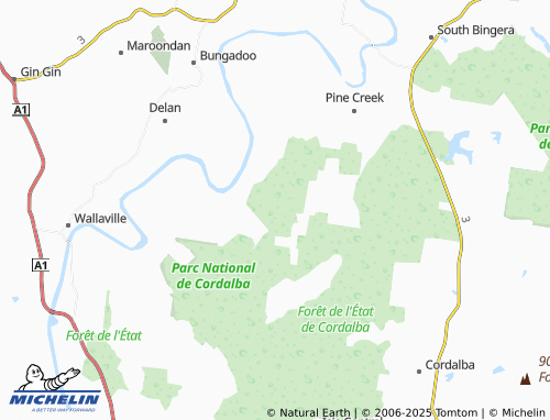 MICHELIN Promisedland map - ViaMichelin