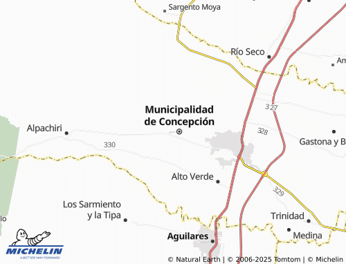 MICHELIN Iltico map - ViaMichelin
