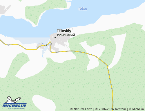 MICHELIN-Landkarte Rychiny - ViaMichelin