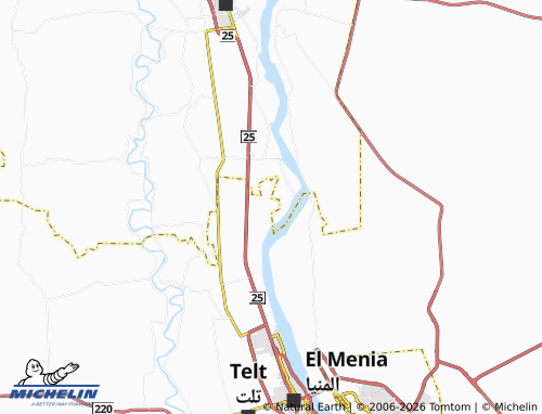 Mappa MICHELIN al-'Isma'eeliyyah - ViaMichelin