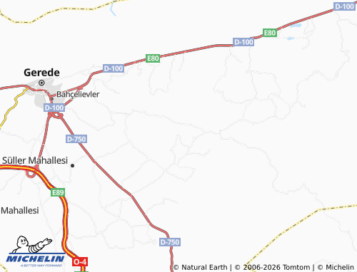Mapa MICHELIN Akbaş - ViaMichelin