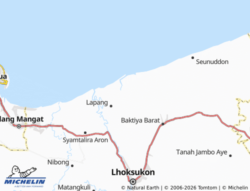 MICHELIN Blang Rheu map - ViaMichelin